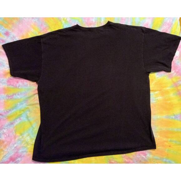 VTG Liquid Blue American Eagle Flag Tee Shirt USA Patriotic Graphic Shirt SZ 3XL - Picture 4 of 6